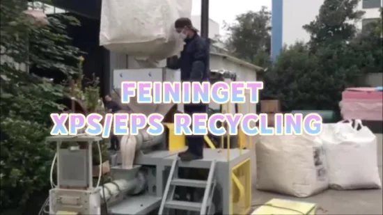 Circular Economy XPS/EPS/PS Recycling Machine Waste Utilization