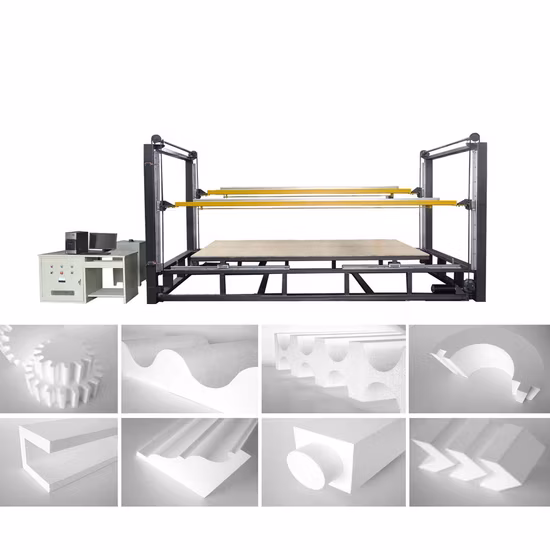 Epsole Automatic Continuous Block Wire Hot EPS Foam CNC Cutting Machine